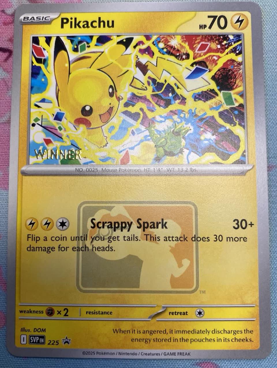Pokemon World Championships Promo Card